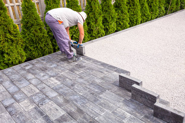 Permeable Paver Driveway in Nederland, TX